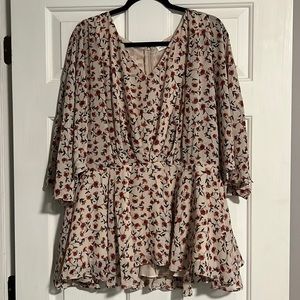 Chic Soul 3x Floral Blouse
